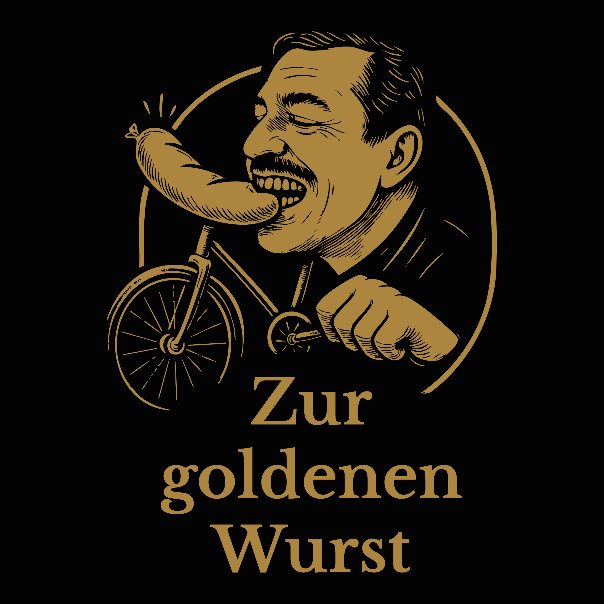 Zur goldenen Wurst Logo